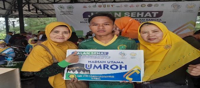 RSI PKU Muhammadiyah Tegal, Berikan Hadiah Utama Umroh untuk Jalan Sehat Muktamar Muhammadiyah Kab. Tegal